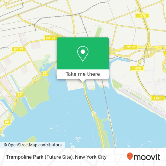 Trampoline Park (Future Site) map