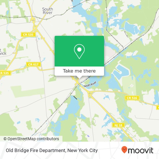 Mapa de Old Bridge Fire Department