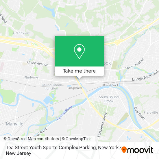 Tea Street Youth Sports Complex Parking map