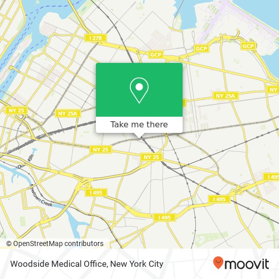 Mapa de Woodside Medical Office