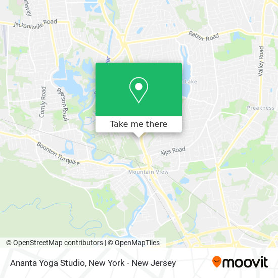 Ananta Yoga Studio map