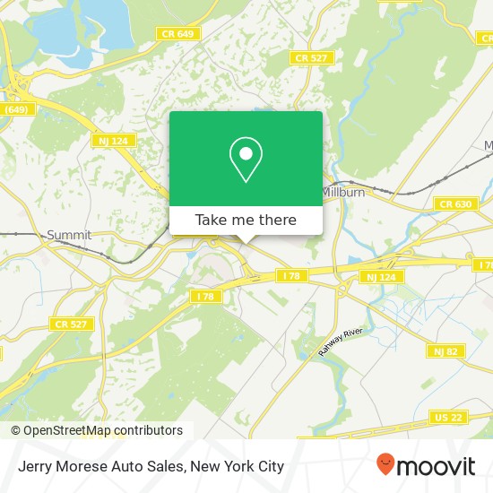 Mapa de Jerry Morese Auto Sales