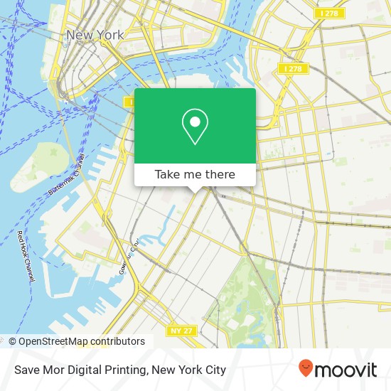 Mapa de Save Mor Digital Printing