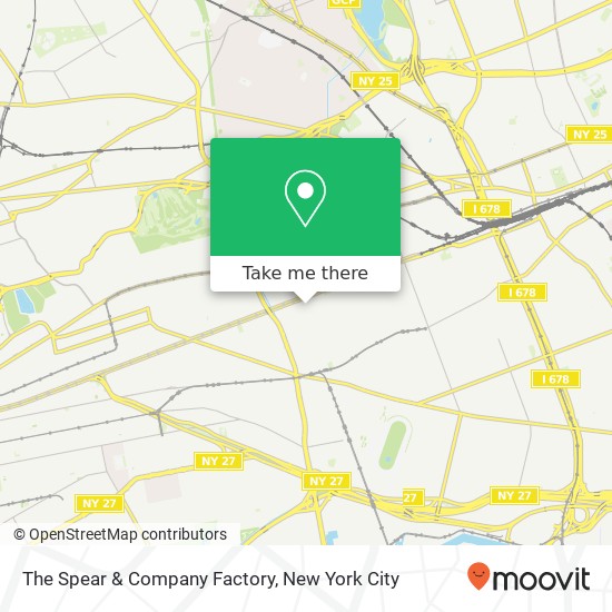 Mapa de The Spear & Company Factory