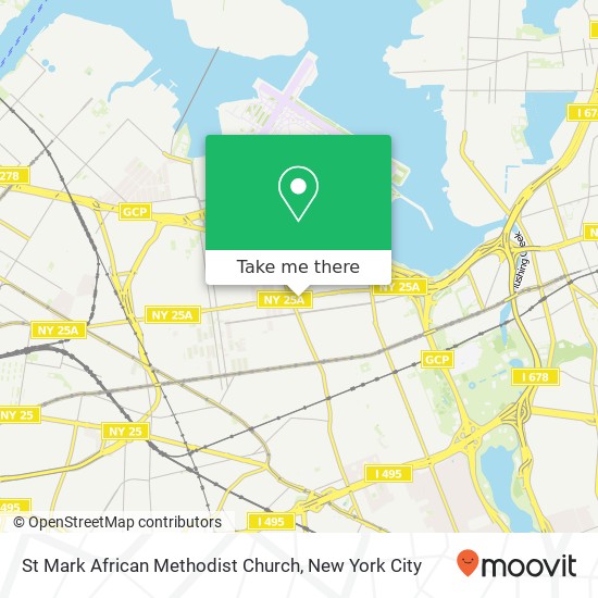 St Mark African Methodist Church map