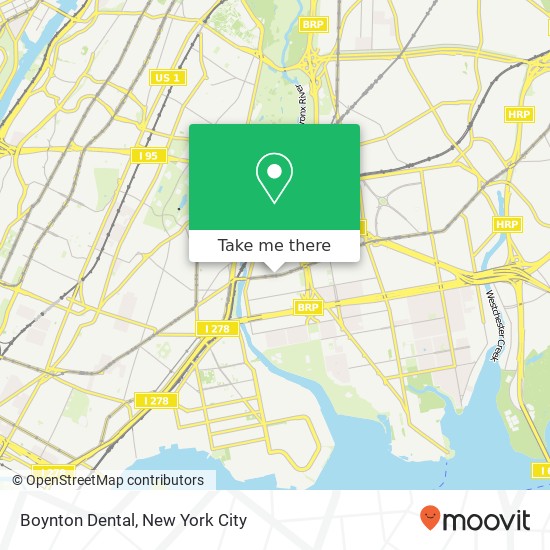 Boynton Dental map
