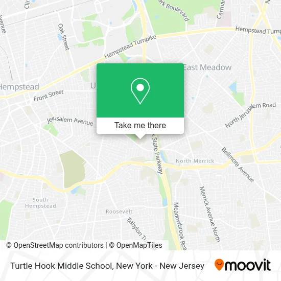 Turtle Hook Middle School map