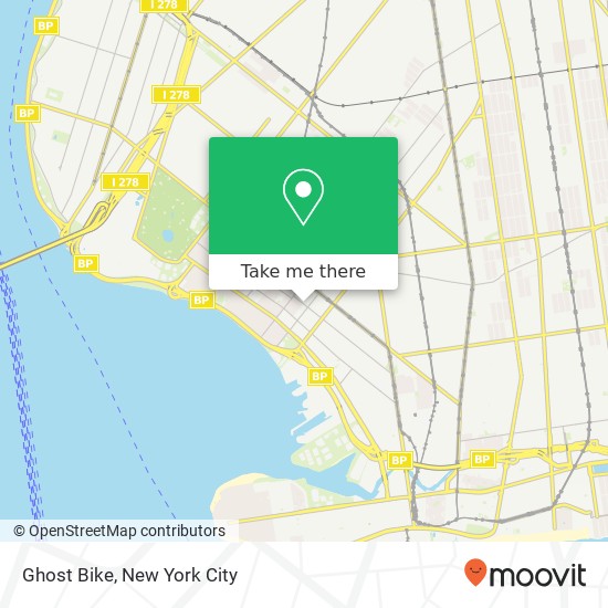 Ghost Bike map