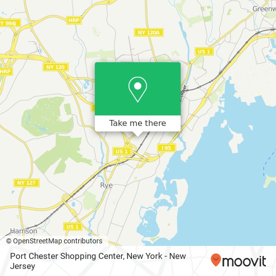 Mapa de Port Chester Shopping Center