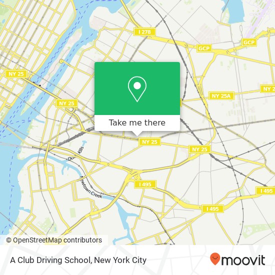 Mapa de A Club Driving School