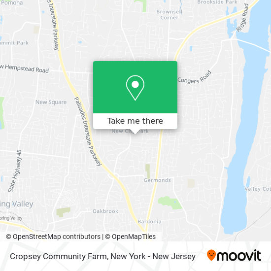 Cropsey Community Farm map