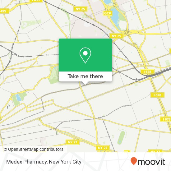 Mapa de Medex Pharmacy