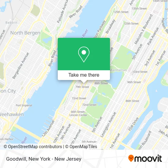 Goodwill map