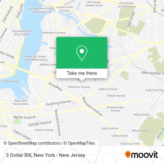 3 Dollar Bill map