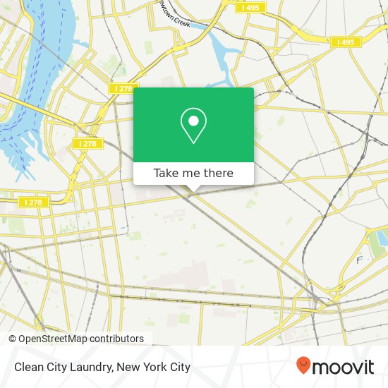 Mapa de Clean City Laundry