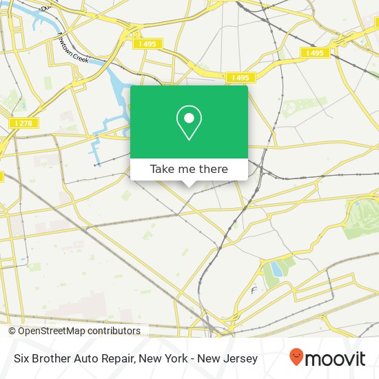 Six Brother Auto Repair map