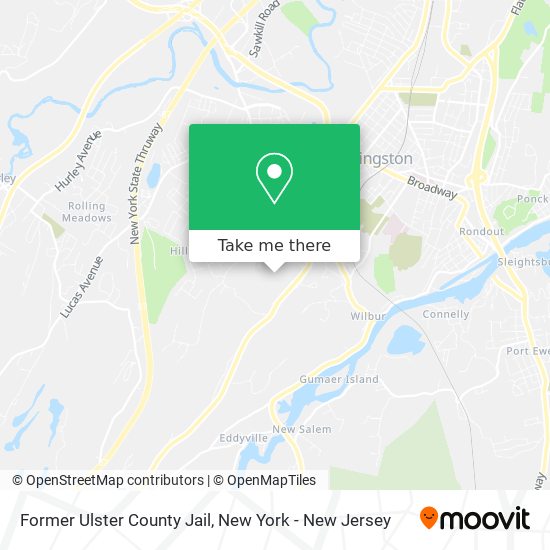 Mapa de Former Ulster County Jail