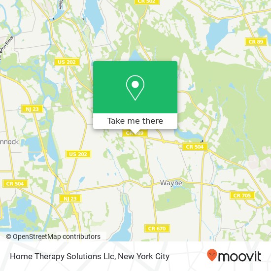 Mapa de Home Therapy Solutions Llc