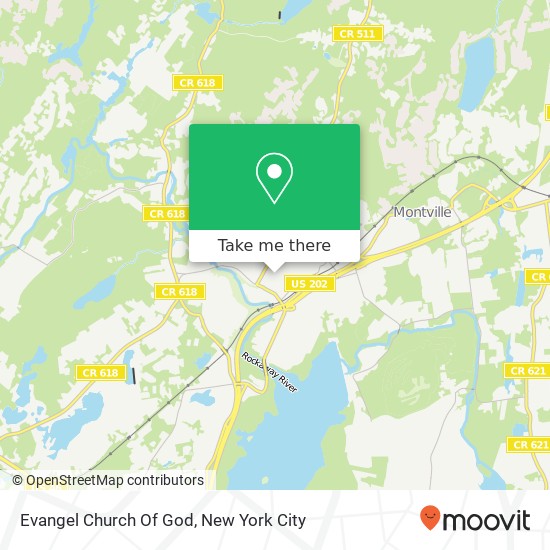 Mapa de Evangel Church Of God