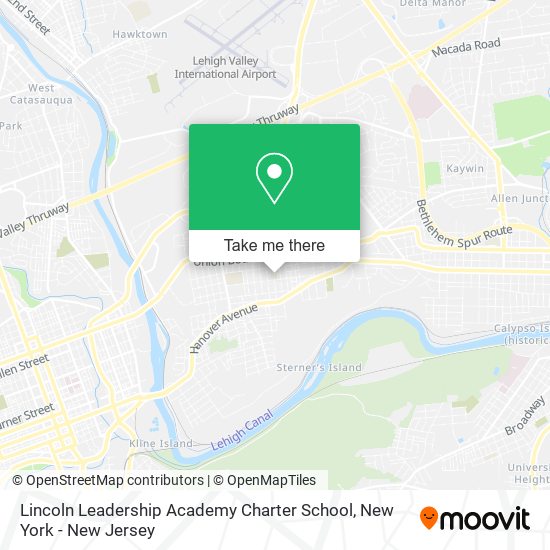 Mapa de Lincoln Leadership Academy Charter School