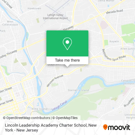 Lincoln Leadership Academy Charter School map
