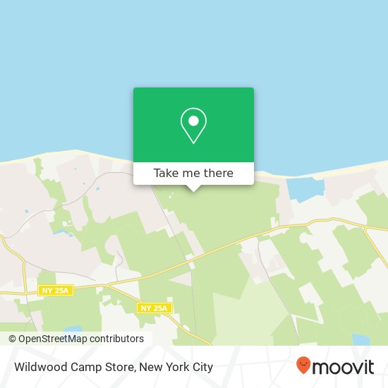 Wildwood Camp Store map