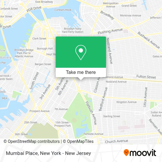 Mumbai Place map