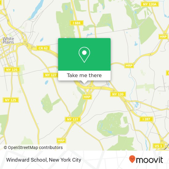 Mapa de Windward School