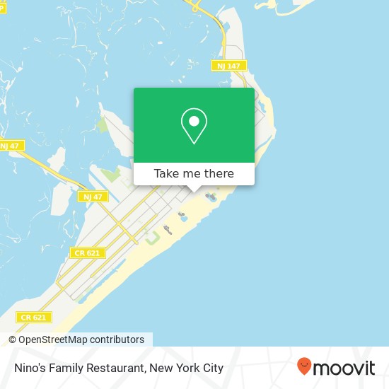 Mapa de Nino's Family Restaurant
