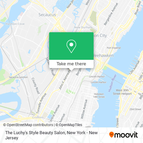 The Luchy's Style Beauty Salon map