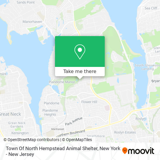 Mapa de Town Of North Hempstead Animal Shelter