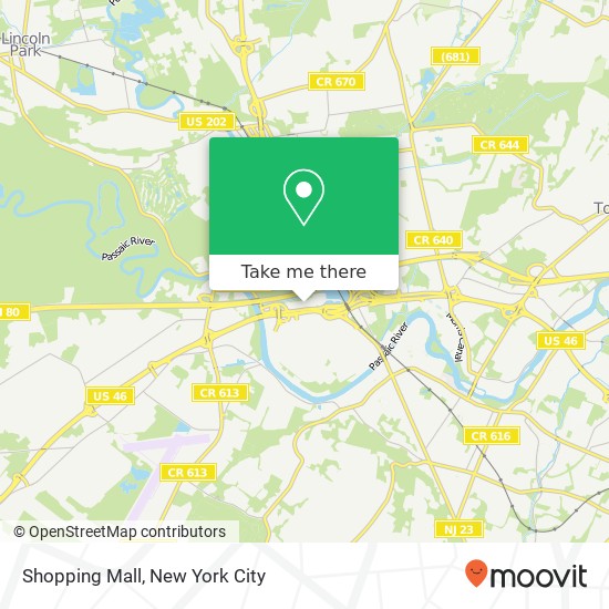 Shopping Mall map