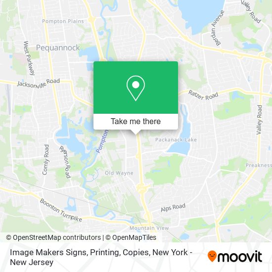 Image Makers Signs, Printing, Copies map