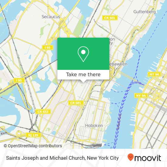 Mapa de Saints Joseph and Michael Church