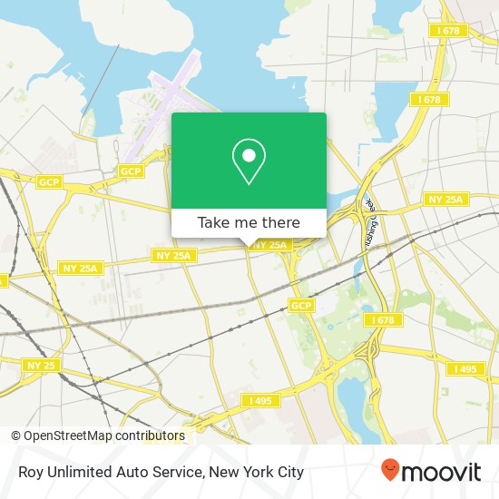 Roy Unlimited Auto Service map
