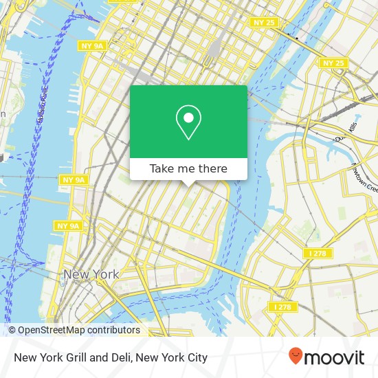 New York Grill and Deli map