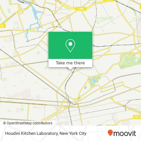Houdini Kitchen Laboratory map