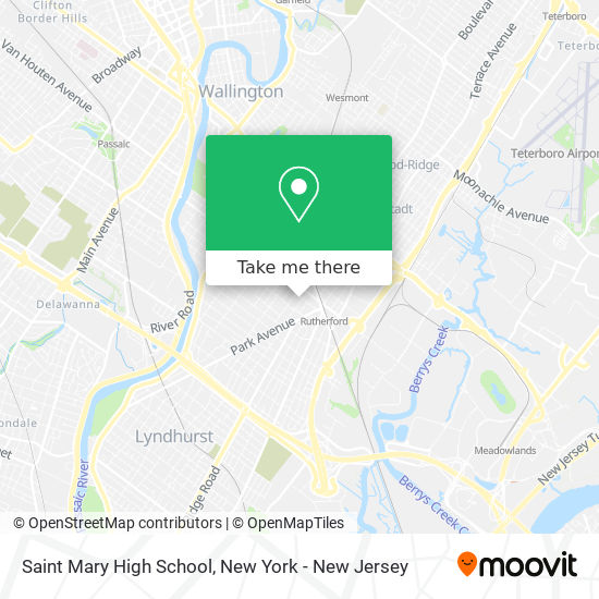 Mapa de Saint Mary High School