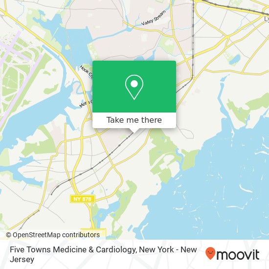 Five Towns Medicine & Cardiology map