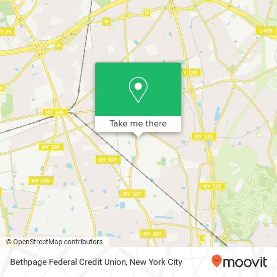 Mapa de Bethpage Federal Credit Union