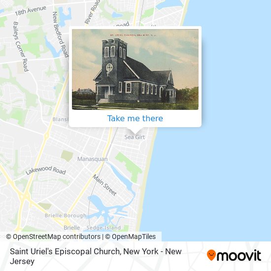 Saint Uriel's Episcopal Church map