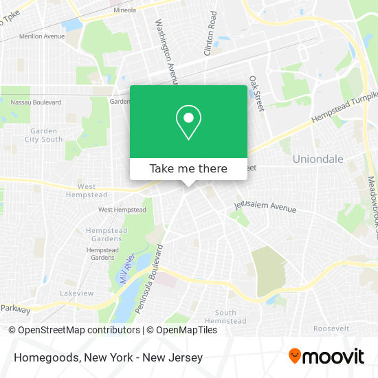 Homegoods map