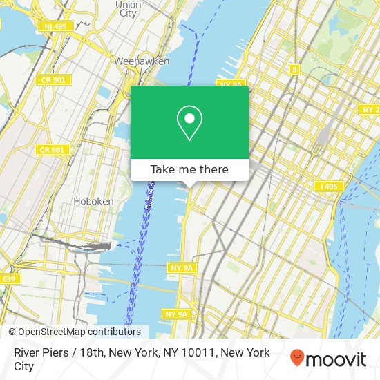 River Piers / 18th, New York, NY 10011 map