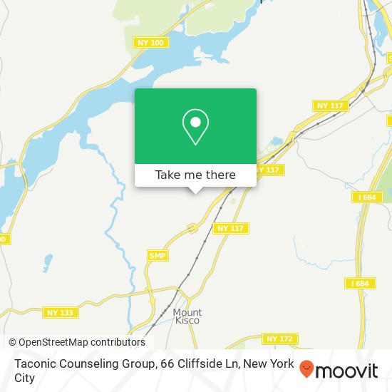 Mapa de Taconic Counseling Group, 66 Cliffside Ln