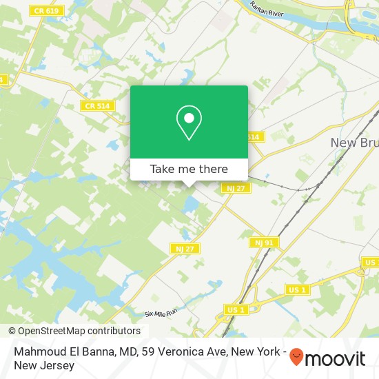 Mahmoud El Banna, MD, 59 Veronica Ave map