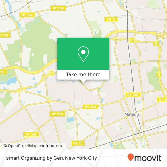 smart Organizing by Geri map