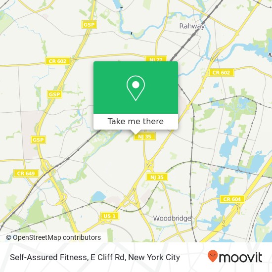 Mapa de Self-Assured Fitness, E Cliff Rd