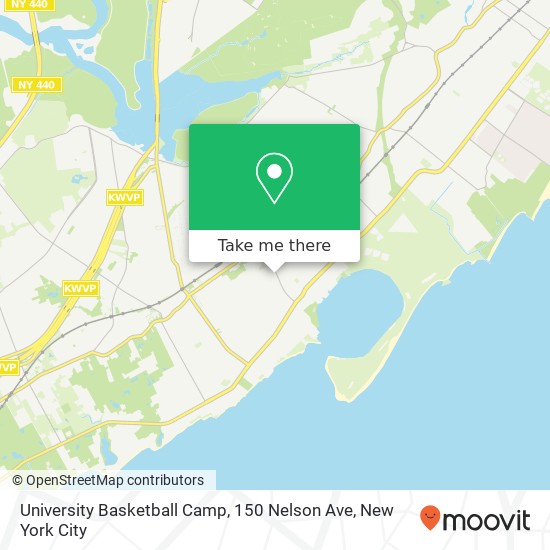 Mapa de University Basketball Camp, 150 Nelson Ave