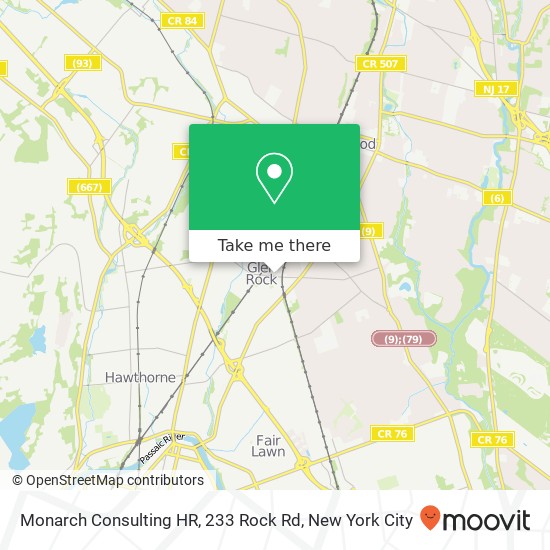 Monarch Consulting HR, 233 Rock Rd map