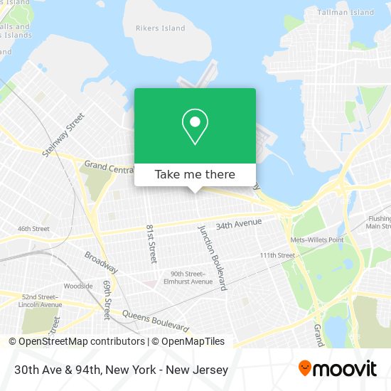 Mapa de 30th Ave & 94th